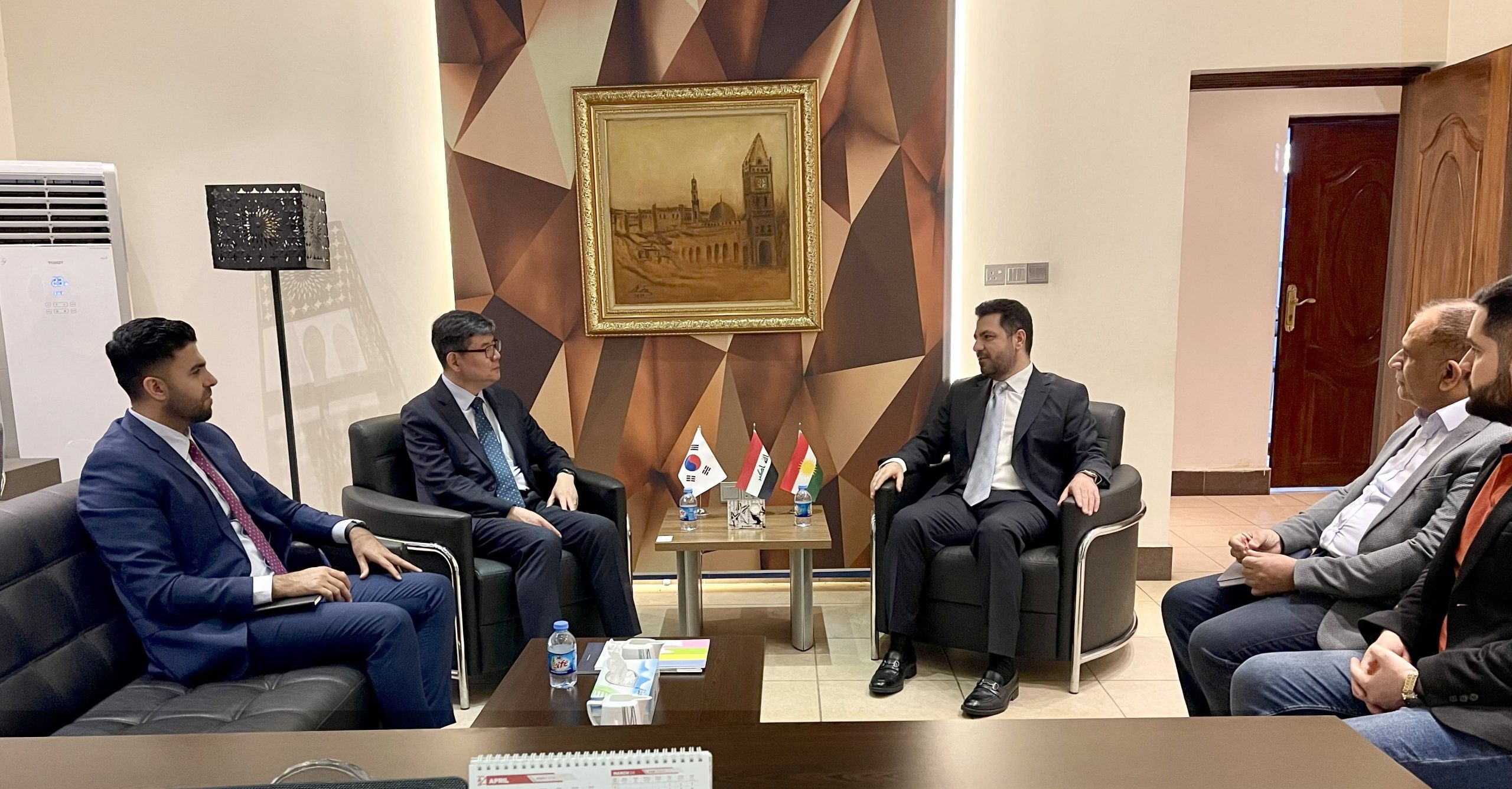 Consul General of South Korea Discusses Business Development in Kurdistan region-Iraq Consul General of South Korea Discusses Business Development in Kurdistan region-Iraq
